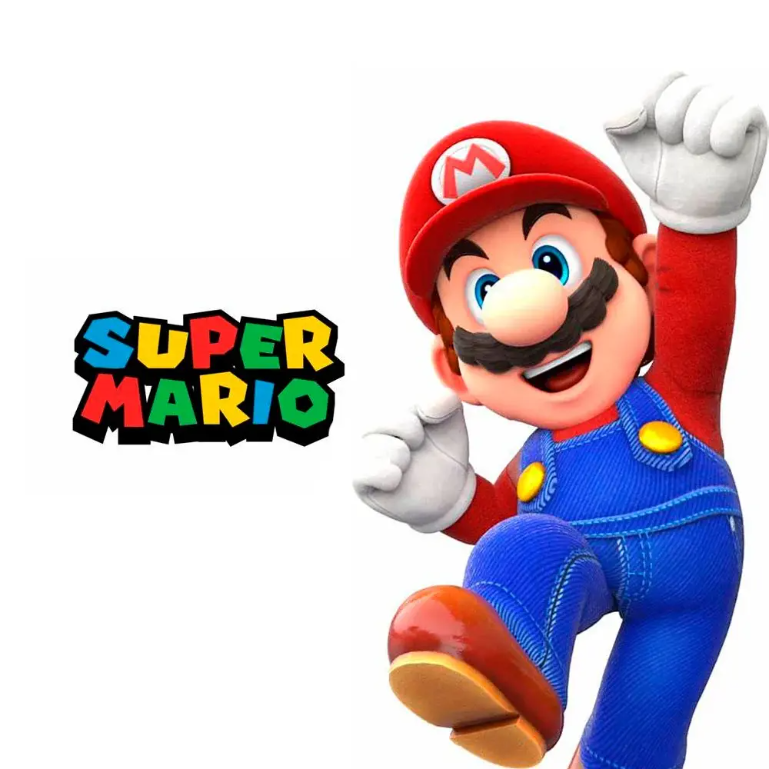 Super Mario tøj og tilbehør