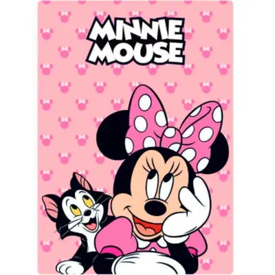 Minnie-Mouse-Tæppe-fleece-100-x-140-cm