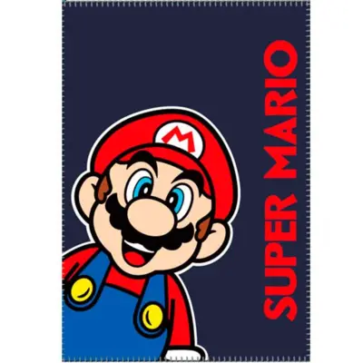 Super-Mario-tæppe-fleece-100-x-140