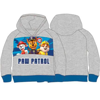 Paw-Patrol-Hættetrøje-Grå-2-6-år.