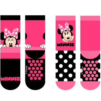 Minnie-Mouse-skridsikre-strømper-2-pak-str.-31-39