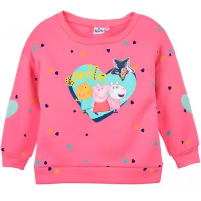 Gurli-Gris-sweatshirt-lyserød-str.-3-6-år