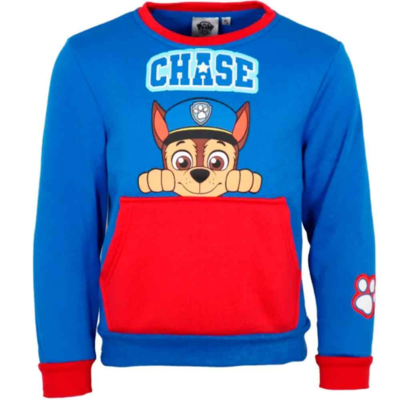Paw-Patrol-Sweatshirt-Blå-str.-3-8-år.