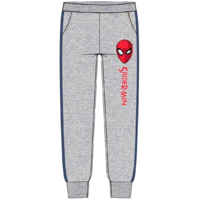 Spiderman-joggingbukser-grå-str.-3-8-år