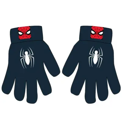 Marvel-Spiderman-Fingervanter-Navy-One-size