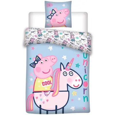 Gurli-Gris-sengetøj-140-x-200-Unicorn
