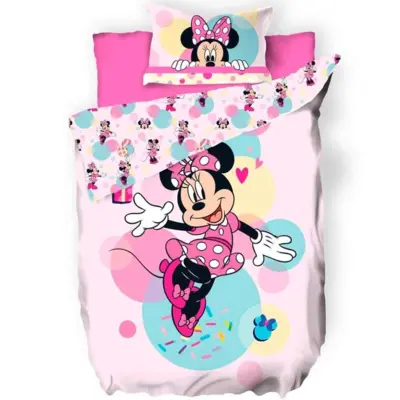 Minnie-Mouse-sengetøj-140-x-200-dancing