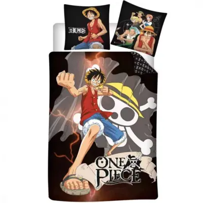One-Piece-sengetøj-140-x-200-Skull-bed
