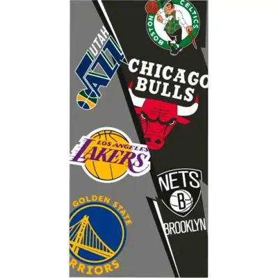 NBA Basketball Badehåndklæde 70 x 140
