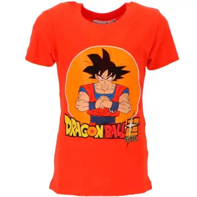 Dragon-Ball-t-shirt-kortærmet-orange-6-12-år