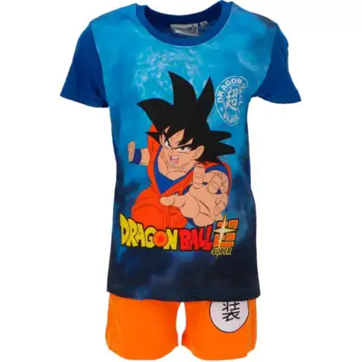 Dragon-Ball-Pyjamas-Kort-Goku-4-10-år