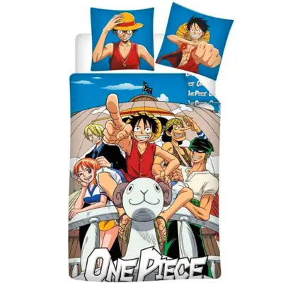 One-Piece-sengetøj-140-x-200-Going-Merry