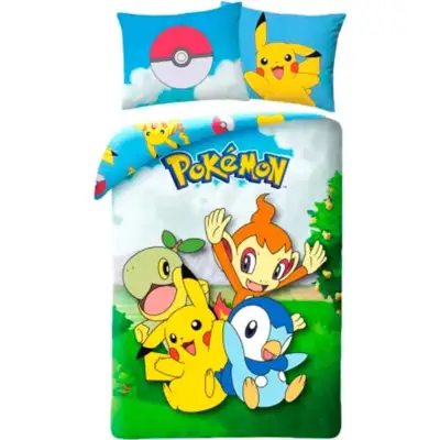 Pokemon-sengetøj-140-x-200-2-sidet-bomuld