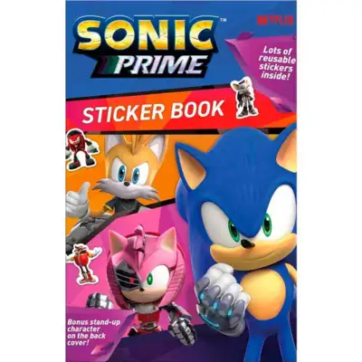 Sonic-Prime-Klistermærke-og-malebog