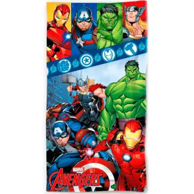 Marvel-Avengers-badehåndklæde-70x140cm-bomuld
