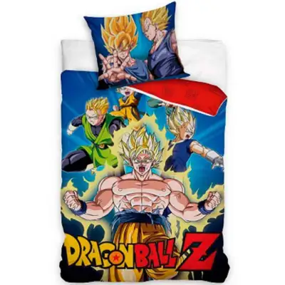Dragon-Ball-sengetøj-140-x-200-bomuld