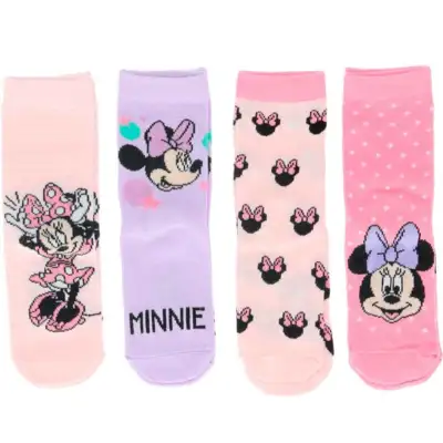 Minnie-Mouse-strømper-4-pak-Sparkle