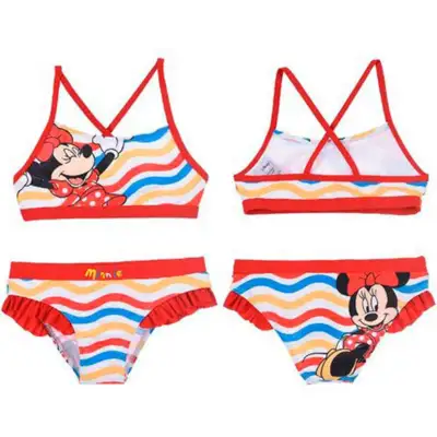 Disney Minnie Bikini Rød 3-8 år