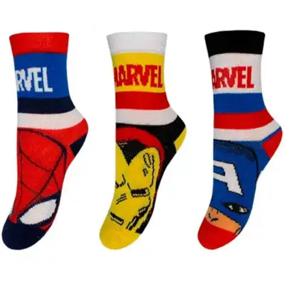 Marvel-Avengers-sokker-3-pak-Marvel
