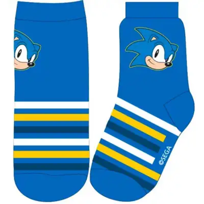 Sonic-The-Hedgehog-strømper-1-par-blå