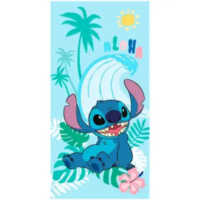 Lilo-og-Stitch-badehåndklæde-70x140cm-Aloha