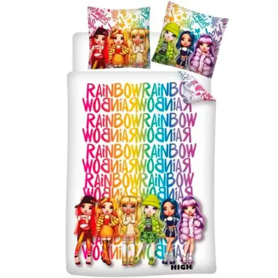 Rainbow-High-sengetøj-140x200-Girls