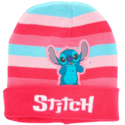 Lilo-og-Stitch-hue-pink-stribet-str.-54