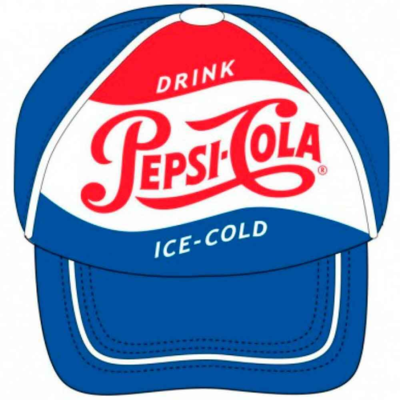 Pepsi-Cola-Kasket-blå-str.-54-56