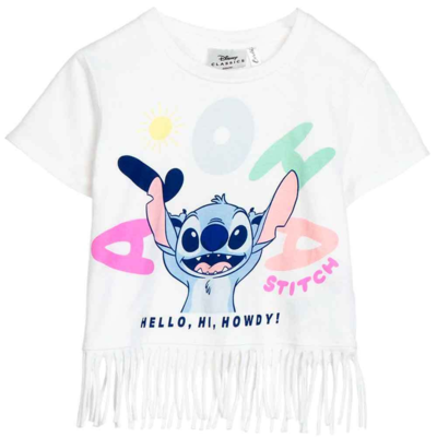 Lilo-og-Stitch-kortærmet-t-shirt-hvid-5-12-år