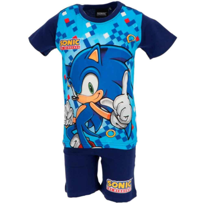Sonic-The-Hedgehog-sommerpyjamas-navy-3-10-år.