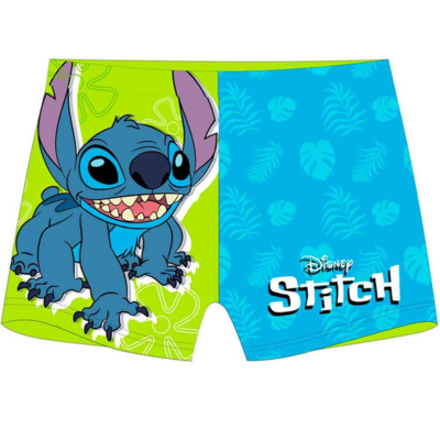 Lilo-og-Stitch-badebukser-Grøn-Blå-4-8-år-Stitch