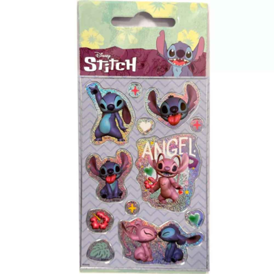 Lilo-og-Stitch-Holographic-Stickers-1-ark-Kiss