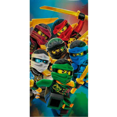 Lego-Ninjago-badehåndklæde-70x140cm