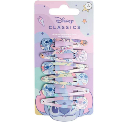 Lilo-og-Stitch-Hårspænder-Pastelfarvet-6-stk.