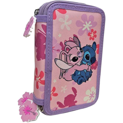 Lilo-og-Stitch-penalhus-tredobbelt-38-dele-Flowers