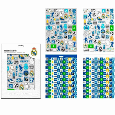 Real-Madrid-klistermærkesæt-300-klistermærker