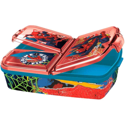 Spiderman-Madkasse-ruminddelt-i-3-rum-Crime-Fighter