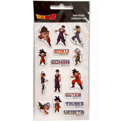 Dragon-Ball-Skum-Klistermærker-1-ark-Goku