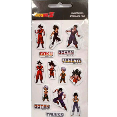 Dragon-Ball-Skum-Klistermærker-1-ark