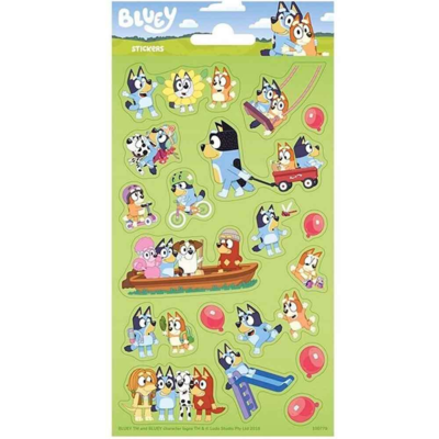 Bluey-Klistermærker-1-ark-17-klistermærker