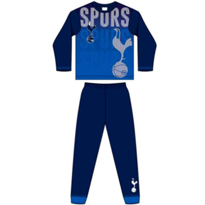 Tottenham-Hotspur-pyjamas-blå-str.-5-12-år