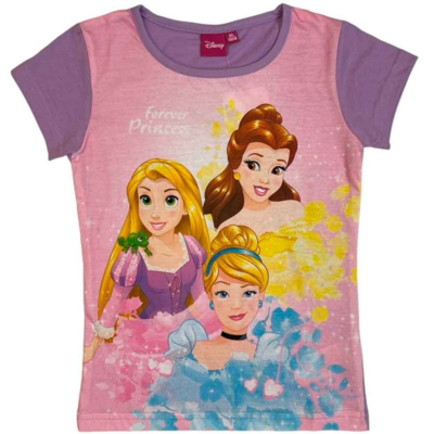 Disney-Princess-T-shirt-lilla-2-6-år-Forever-Princess