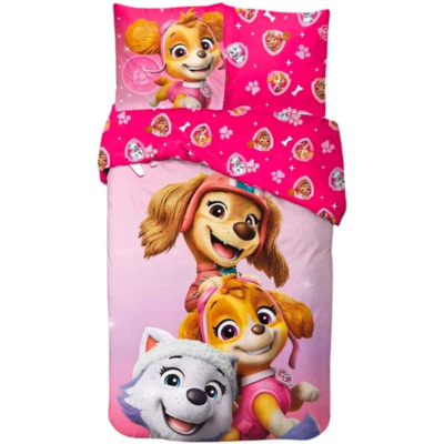 Paw-Patrol-sengetøj-140x200cm-Bomuld-Øko-tex