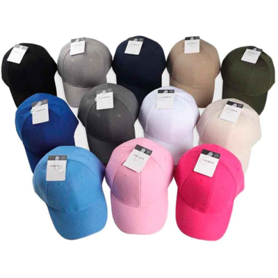 Baseball-Kasket-ensfarvet-str.-56-58-fashion-colors