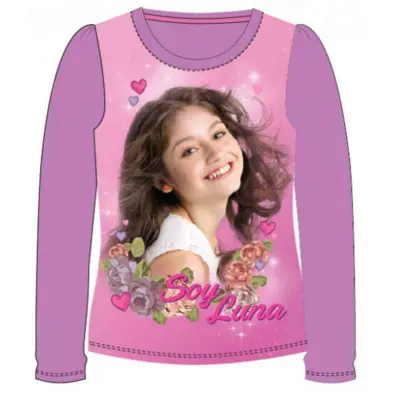 Disney Soy Luna langærmet t-shirt i lilla