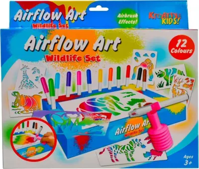 Airflow Art sæt med 8 skabeloner