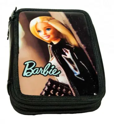 Barbie penalhus med alt til skolestart