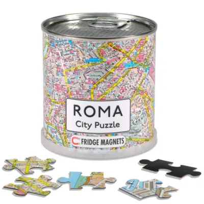 Magnestike puslespils brikker Roma City