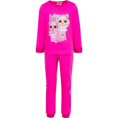 LOL Surprise pyjamas lyserød med pink kanter