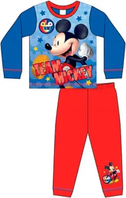 Mickey Mouse pyjamas Team Mickey